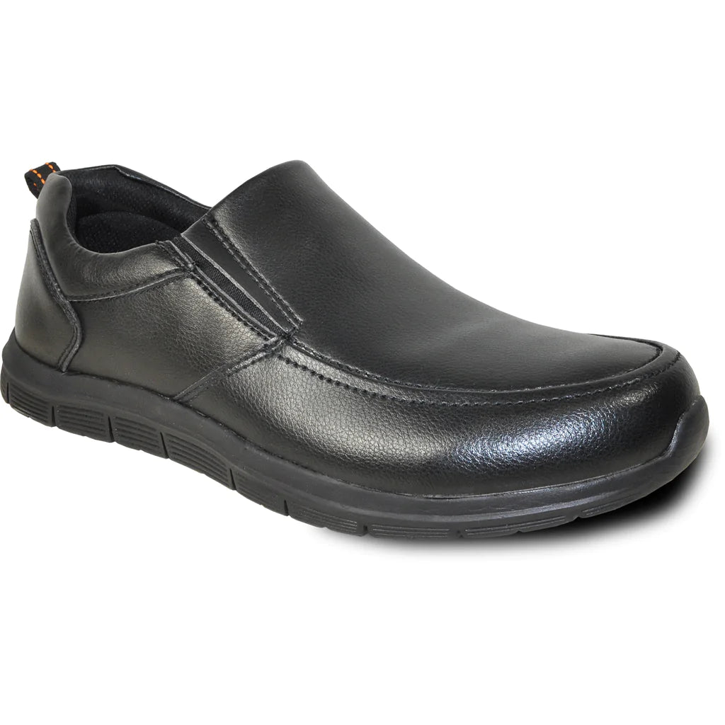 VANGELO Men Slip Resistant Shoe NICK-3 Black-0