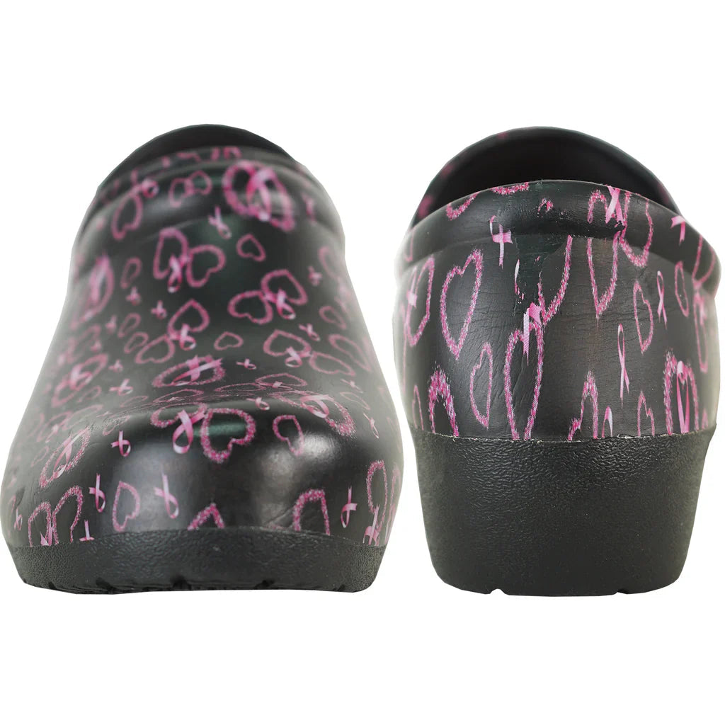VANGELO Women Slip Resistant Clog NIKO Fushia-1 Tux-USA