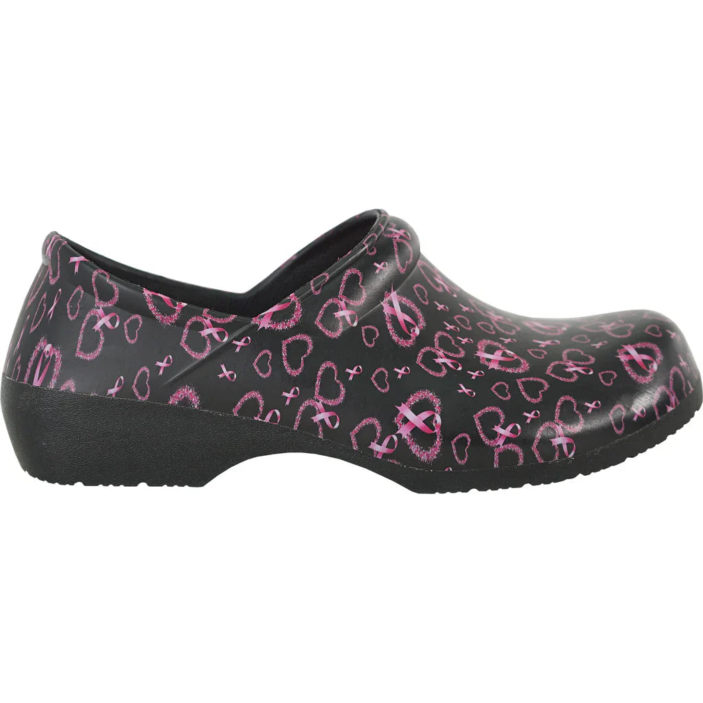 VANGELO Women Slip Resistant Clog NIKO Fushia-1 Tux-USA