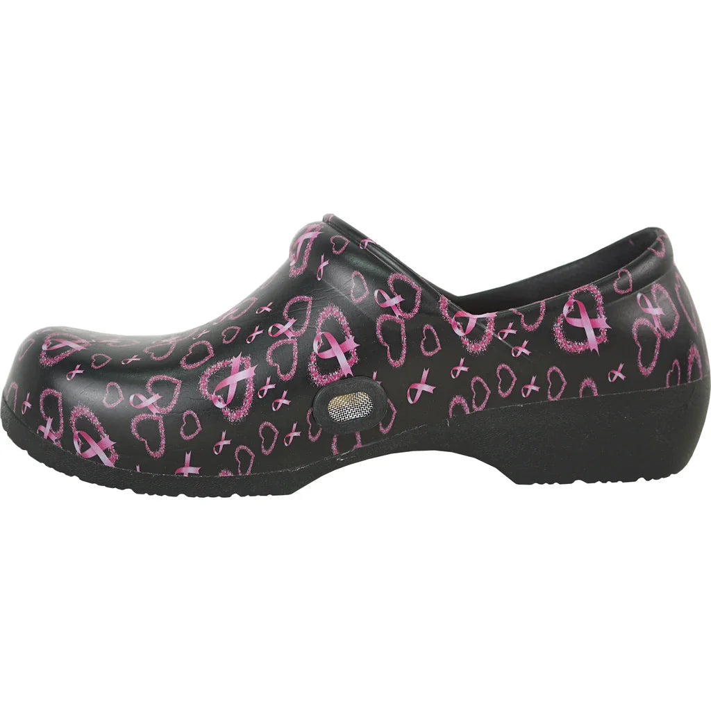 VANGELO Women Slip Resistant Clog NIKO Fushia-1 Tux-USA
