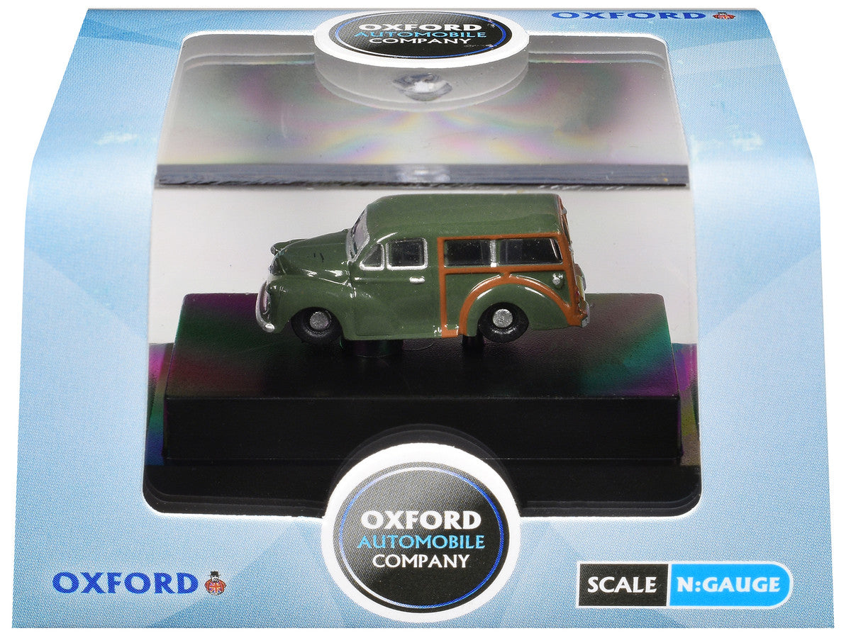 Morris Minor Traveller Almond Green 1/148 (N) Scale Diecast Model Car by Oxford Diecast Oxford Diecast
