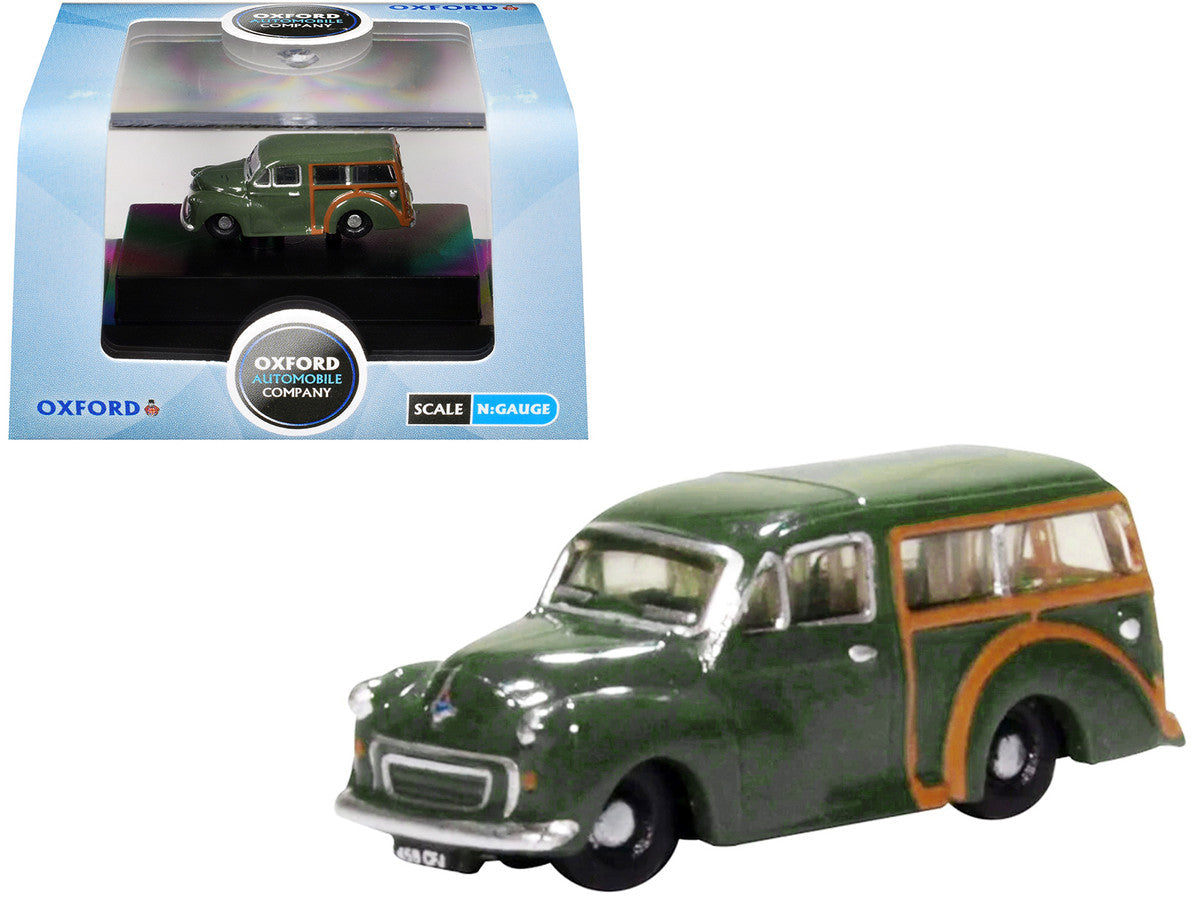 Morris Minor Traveller Almond Green 1/148 (N) Scale Diecast Model Car by Oxford Diecast Oxford Diecast