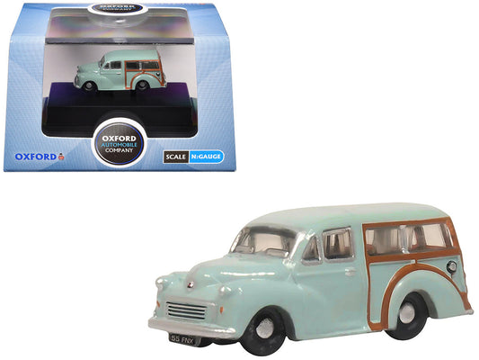 Morris Minor Traveller Smoke Gray 1/148 (N) Scale Diecast Model Car by Oxford Diecast Oxford Diecast