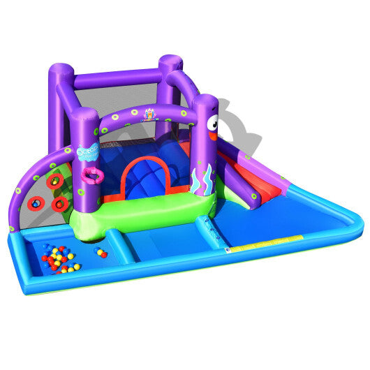 Inflatable Water Slide Castle without Blower W2B