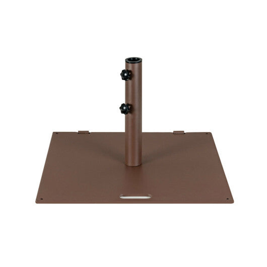 50 LBS Weighted 24 Inch Square Patio Umbrella Base W2B