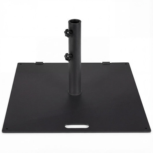 50 LBS Weighted 24 Inch Square Patio Umbrella Base W2B