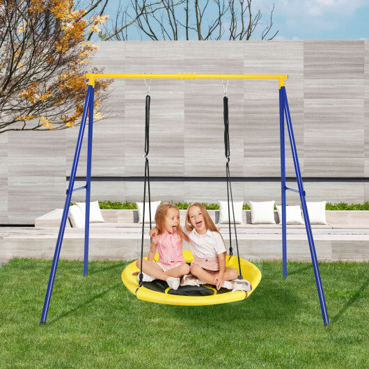Extra Large Heavy Duty A-Frame Steel Swing Stand W2B