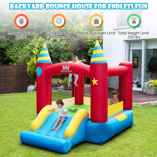 Kids Inflatable Bounce Castle Excluded Blower W2B