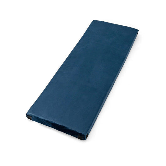Lightweight Portable Memory Camping Mattress with Carrying Bag-Navy W2B