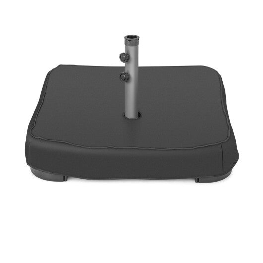 Fillable Umbrella Base with 2 Sandbags and Dust-proof Cover W2B