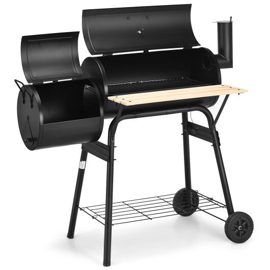 Outdoor BBQ Grill Barbecue Pit Patio Cooker W2B