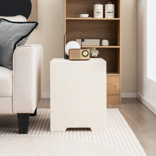 2-in-1 Gas Tank Holder Side Table with Protective Cover W2B