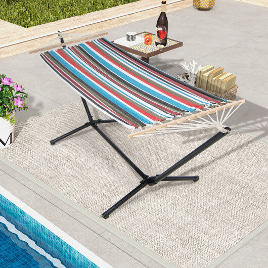 Hammock with Stand and Carrying Case-Multicolor W2B