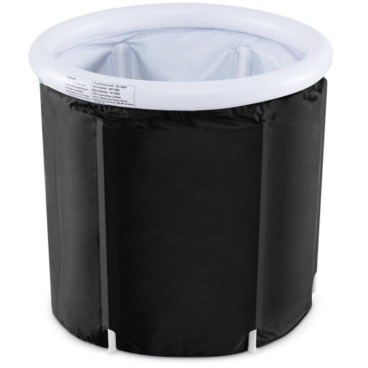 66 Gal Outdoor Ice Plunge Tub with Lid at Home