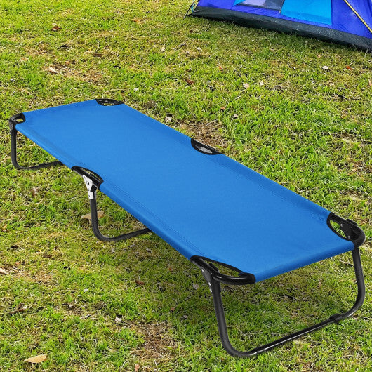 Folding Camping Bed Outdoor Portable Military Cot Sleeping Hiking W2B