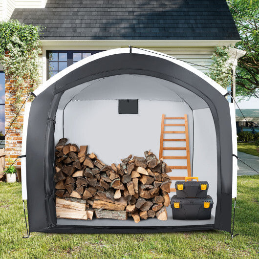 Bike Storage Shed Tent with PU4000MM Waterproof 210D Oxford Fabric for 5 Bikes W2B