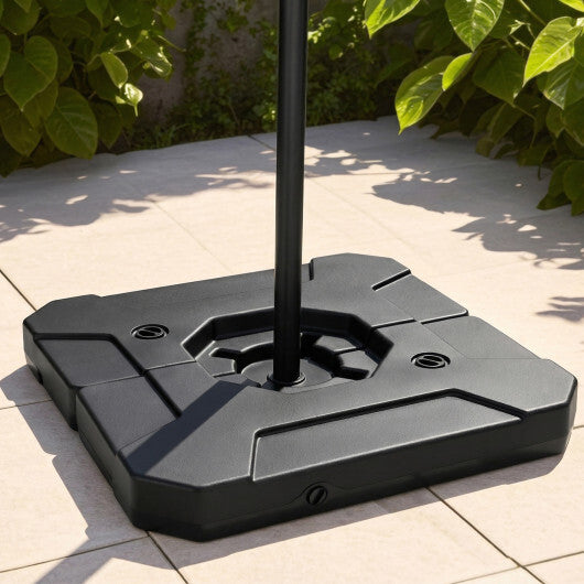 274 LBS Cantilever Patio Umbrella Base with Handles W2B