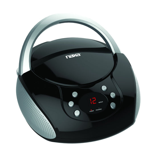 NAXA Portable CD Boombox W2B