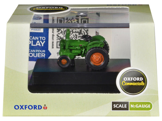 Fordson Tractor Green with Orange Wheels 1/148 (N) Scale Diecast Model Car by Oxford Diecast-1