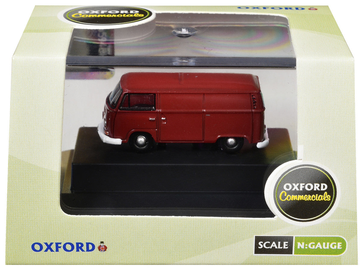 Volkswagen T2 Van Senegal Red 1/148 (N) Scale Diecast Model Car by Oxford Diecast Oxford Diecast