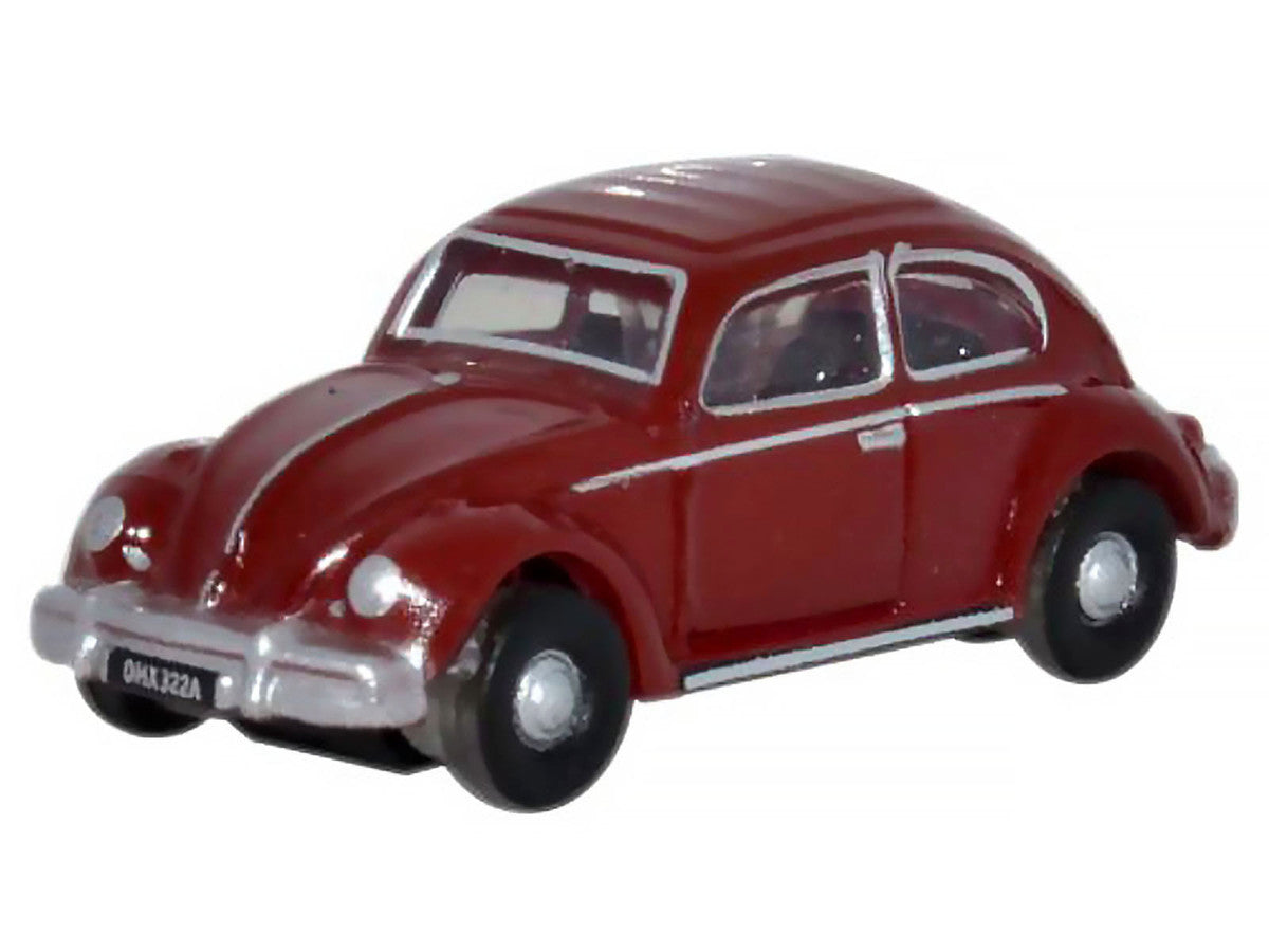 Volkswagen Beetle Ruby Red 1/148 (N) Scale Diecast Model Car by Oxford Diecast Oxford Diecast