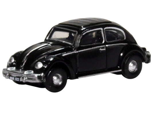 Volkswagen Beetle Black 1/148 (N) Scale Diecast Model Car by Oxford Diecast-1
