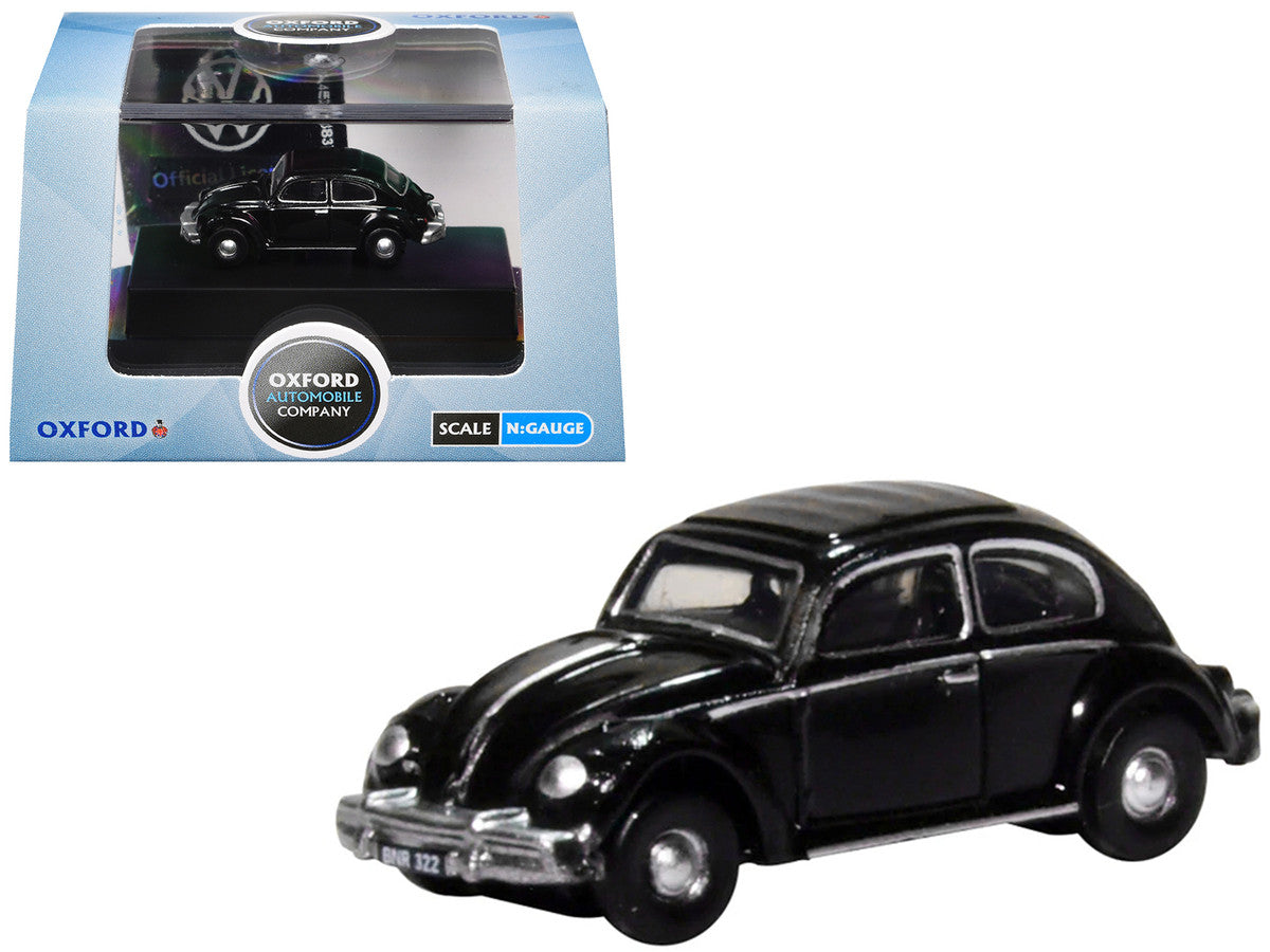 Volkswagen Beetle Black 1/148 (N) Scale Diecast Model Car by Oxford Diecast Oxford Diecast
