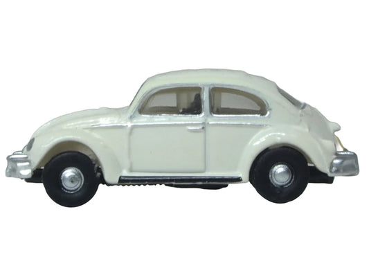 Volkswagen Beetle White 1/148 (N) Scale Diecast Model Car by Oxford Diecast Oxford Diecast