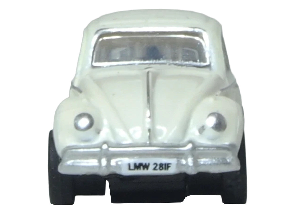 Volkswagen Beetle White 1/148 (N) Scale Diecast Model Car by Oxford Diecast Oxford Diecast