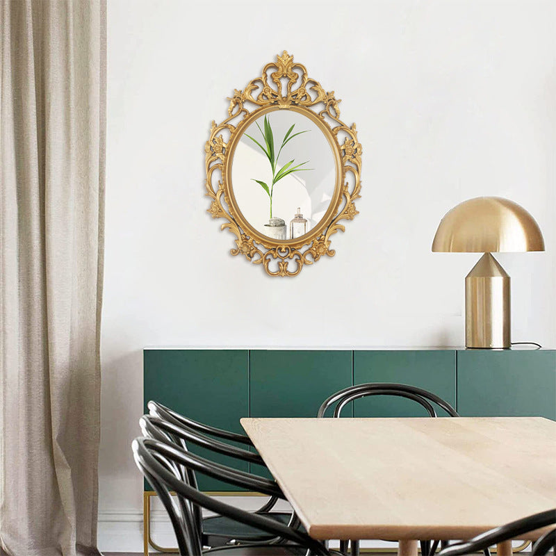 Classical Oval Decoration Retro Mirror LadyShow.Store