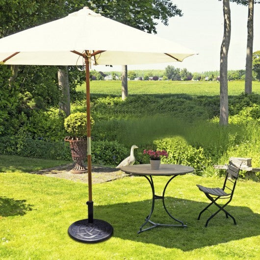 22 Inch Heavy Duty Round Umbrella Base Stand W2B