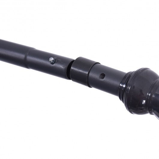 9' Half Round Patio Umbrella Sunshade without Weight Base