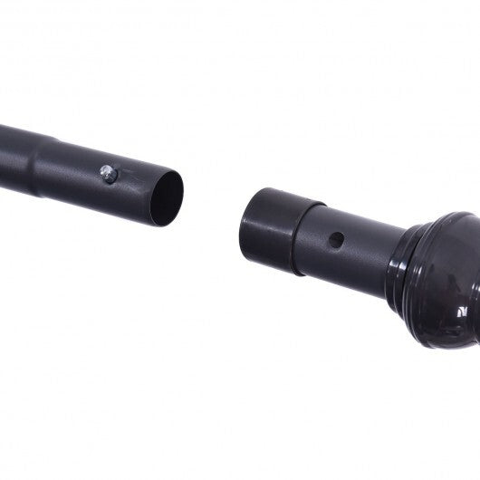 9' Half Round Patio Umbrella Sunshade without Weight Base