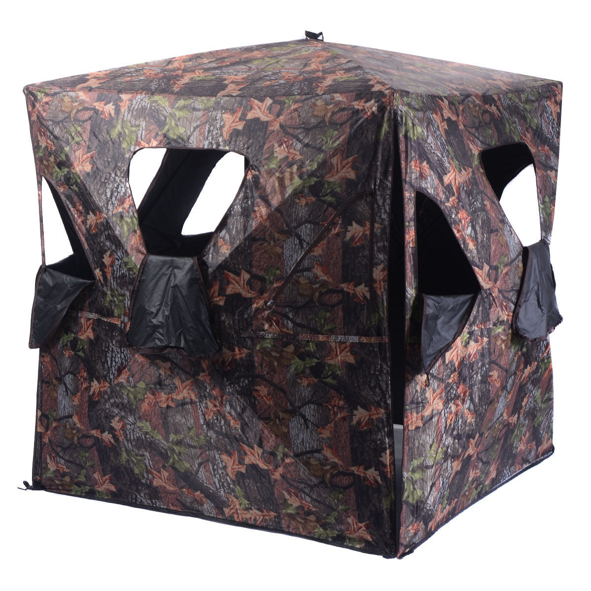 Ground Hunting Blind Portable Deer Pop Up Camo Hunter W2B