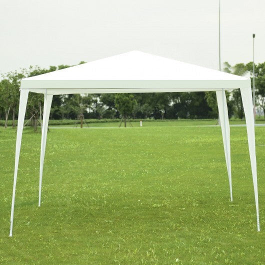10 x 10 Feet Outdoor Wedding Canopy Tent for Backyard W2B
