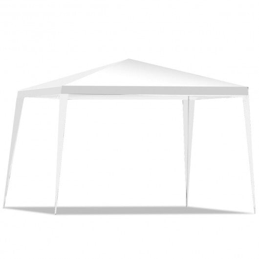 10 x 10 Feet Outdoor Wedding Canopy Tent for Backyard W2B