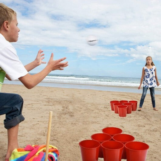 Yard Pong Giant Pong Game Set with Carry Bag W2B