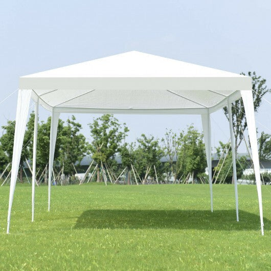10 x 20 Feet Waterproof Canopy Tent with Tent Peg and Wind Rope W2B
