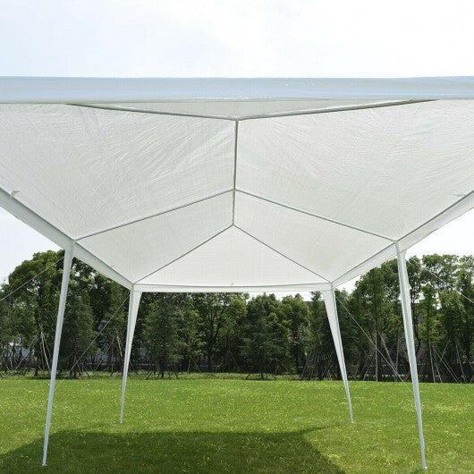 10 x 20 Feet Waterproof Canopy Tent with Tent Peg and Wind Rope W2B