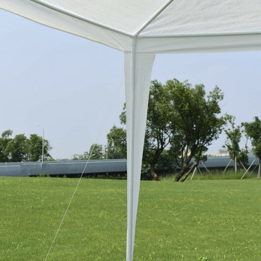 10 x 20 Feet Waterproof Canopy Tent with Tent Peg and Wind Rope W2B