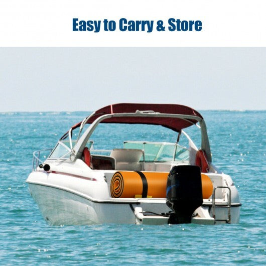 3-Layer Relaxing Tear-proof Water Mat-Orange W2B