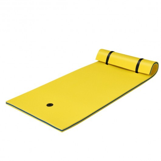3-Layer Relaxing Tear-proof Water Mat-Orange W2B