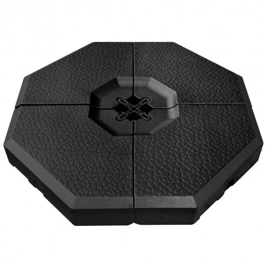 4 Pieces Patio Cantilever Offset Umbrella Weights Base Plate Set W2B