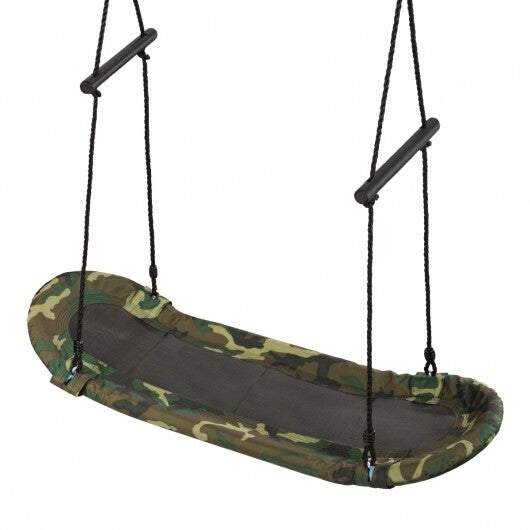 Saucer Tree Swing Surf Kids Outdoor Adjustable Swing Set W2B