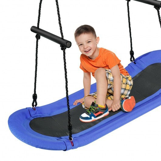 Saucer Tree Swing Surf Kids Outdoor Adjustable Swing Set W2B