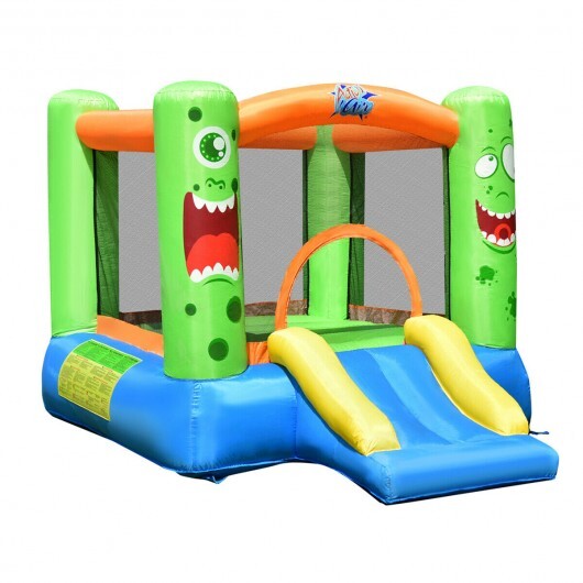 Inflatable Bounce House Jumper Castle Kid's Playhouse without Blower