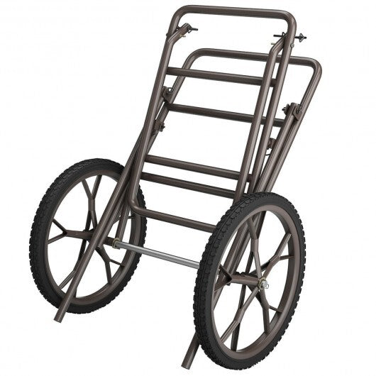 Larger Capacity Folding Deer Game Cart W2B