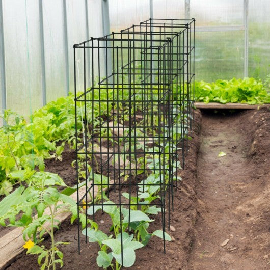 4 Pack Garden Trellis for Climbing Plants for Flower Vegetable W2B