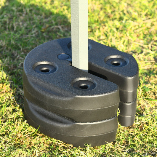 $49 Only! Set of 6 Canopy Weights 30lbs Water Sand Filled Weight Plate Kit W2B