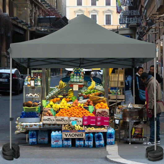 Set of 6 Canopy Weights 30lbs Weight Plate Kit with No-Pinch Design